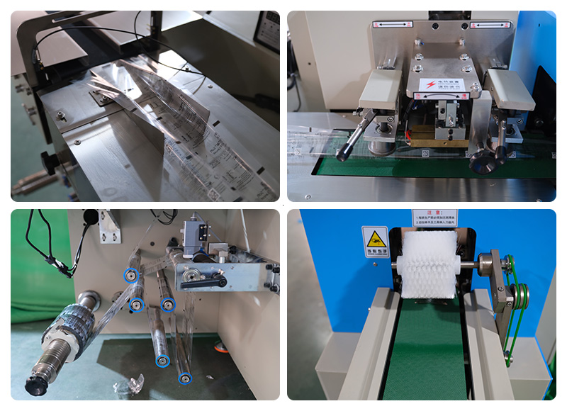 KD-260下走膜枕式包裝機-皮帶機機械細(xì)節(jié)